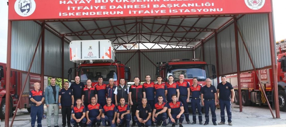 HATAY İTFAİYESİ'NİN KAPASİTESİ YENİ YATIRIMLARLA ARTACAK