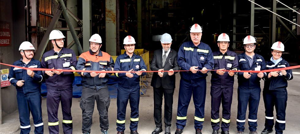 İsdemir, Vakum Altında Gaz Giderme Tesisi’ni törenle devreye aldı