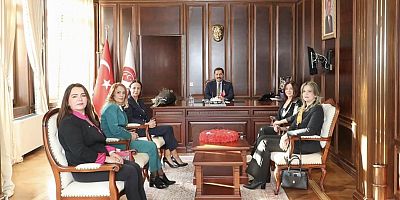 TOBB Hatay Kadın Girişimcileri Vali Mustafa Masatlı'yı Makamında Ziyaret Ettiler